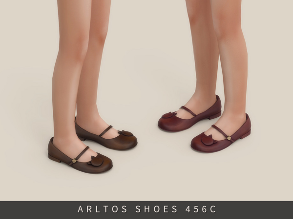 Maxis Match Kitty Mary Jane Child by Arltos - The Sims 4 Custom Content