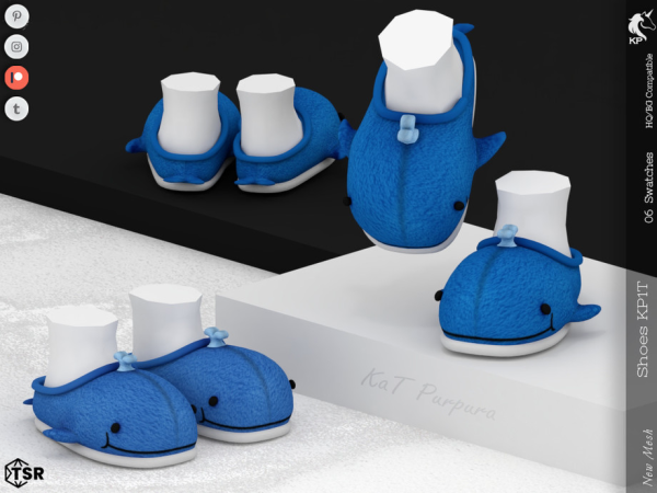 Mix Shoes KP1T Toddler by KaTPurpura - The Sims 4 Custom Content