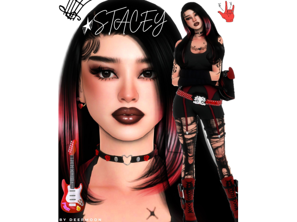Alpha 𝖲𝗍𝖺𝖼𝖾𝗒 by deepmoon - The Sims 4 Custom Content