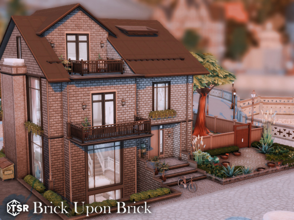Maxis Match Brick Upon Brick l noCC - The Sims 4 Custom Content