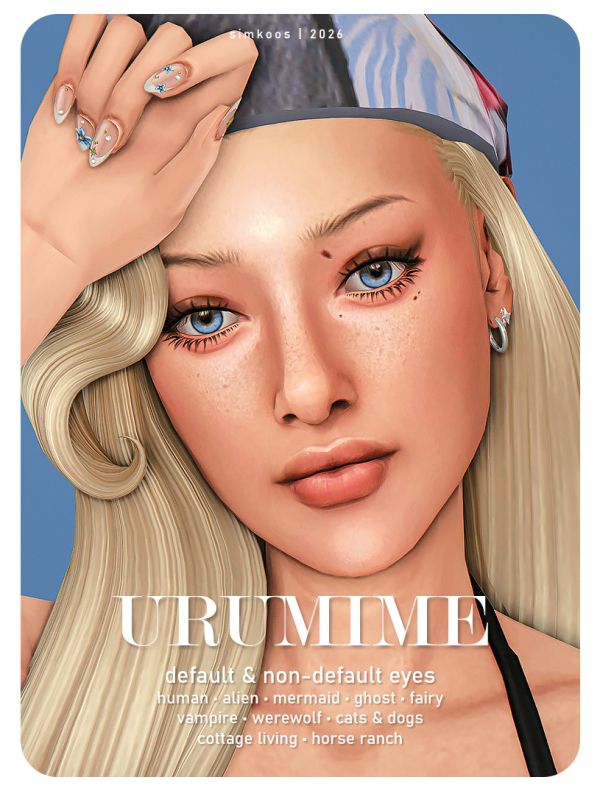 Maxis Match urumime a 'maxis mix' set of default non default eyes by simsfinds - The Sims 4 Custom Content
