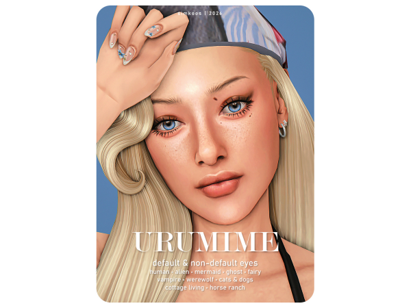 Maxis Match urumime a 'maxis mix' set of default non default eyes by simkoos - The Sims 4 Custom Content