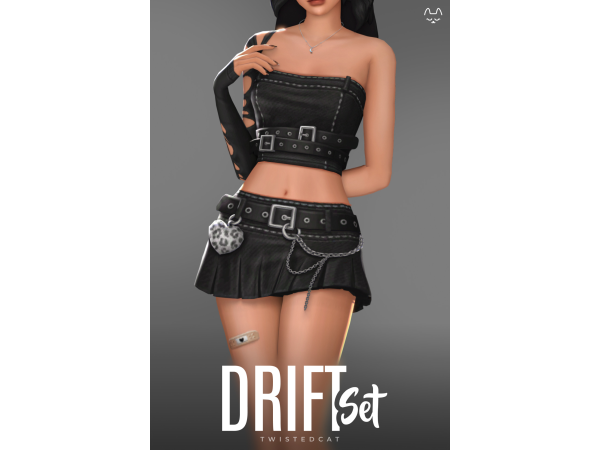 Maxis Match Drift Set by TwistedCat - The Sims 4 Custom Content
