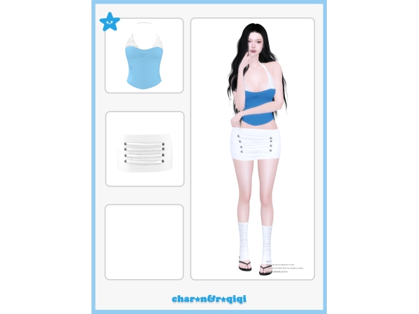Mix [charonroqiqi]260815_bottom - The Sims 4 Custom Content