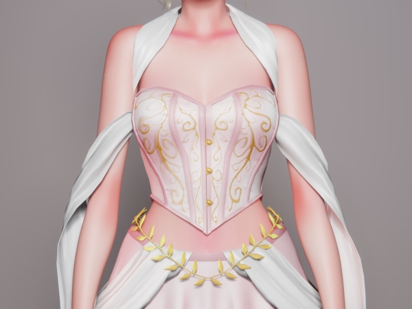 Alpha Faewyn Corset Top - The Sims 4 Custom Content