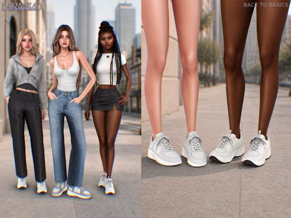 Alpha Back to Basic Collection - The Sims 4 Custom Content