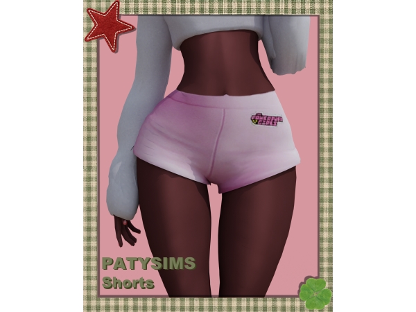 Mix Cute pink shorts - The Sims 4 Custom Content