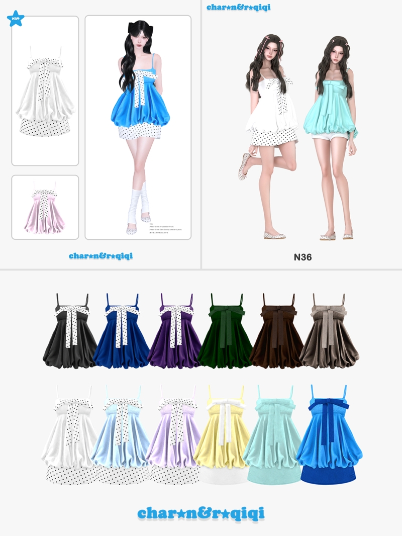 Mix [charonroqiqi]N36 by roqiqi - The Sims 4 Custom Content