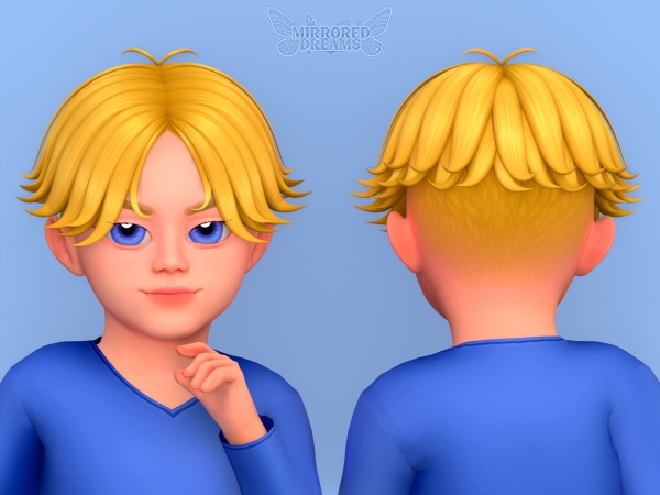 Maxis Match Explosão's Hair - The Sims 4 Custom Content