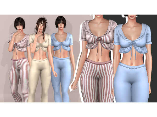 Alpha Annie Set - The Sims 4 Custom Content