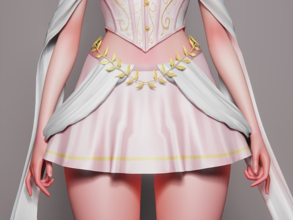 Alpha Faewyn Skirt - The Sims 4 Custom Content