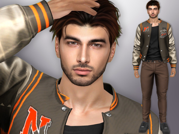 Alpha Silas Mello by divaka45 - The Sims 4 Custom Content