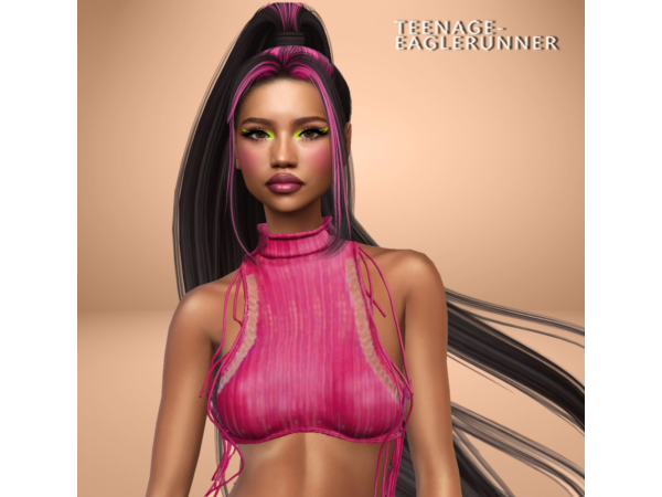 Maxis Match Cool Girl Lookbook - The Sims 4 Custom Content