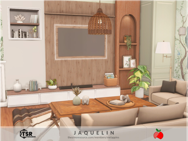 Mix Jaquelin living - The Sims 4 Custom Content