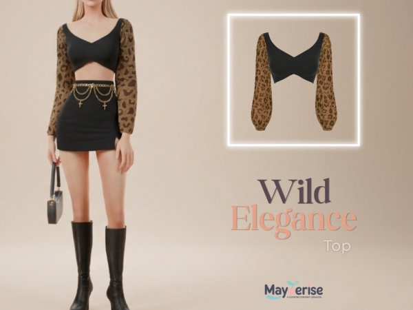 Wild Elegance Top