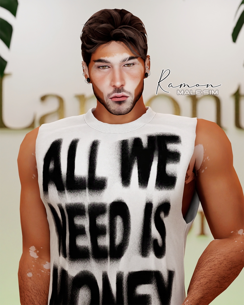 Mix Ramon Male Sim by lamontcreatorr - The Sims 4 Custom Content