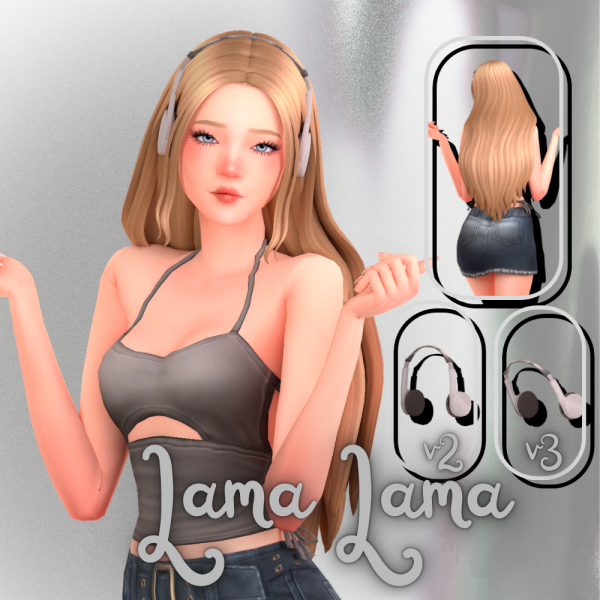 Maxis Match Hair Kat by simsfinds - The Sims 4 Custom Content
