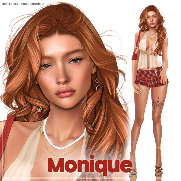 Alpha monique by simsfinds - The Sims 4 Custom Content