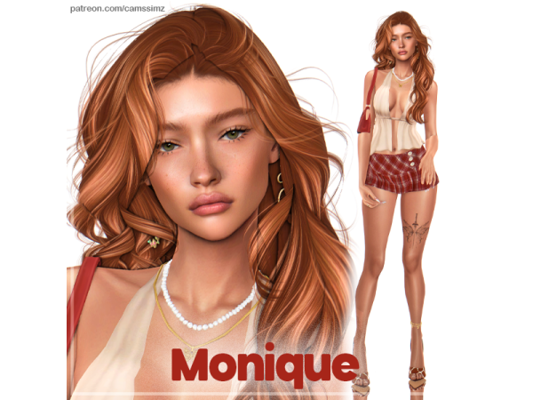 Alpha monique by camssimz - The Sims 4 Custom Content