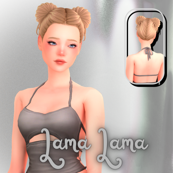 Maxis Match Hair Emmie by simsfinds - The Sims 4 Custom Content