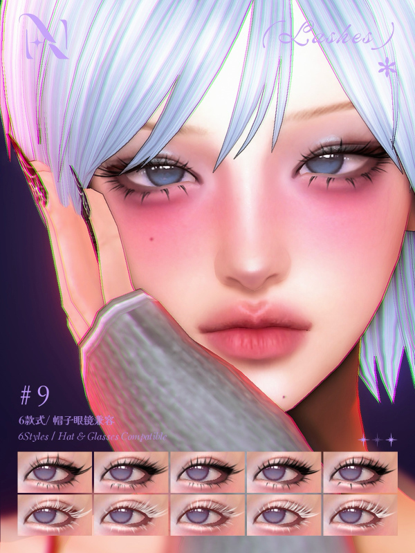 Alpha 2026 06 makeup pack by simsfinds - The Sims 4 Custom Content