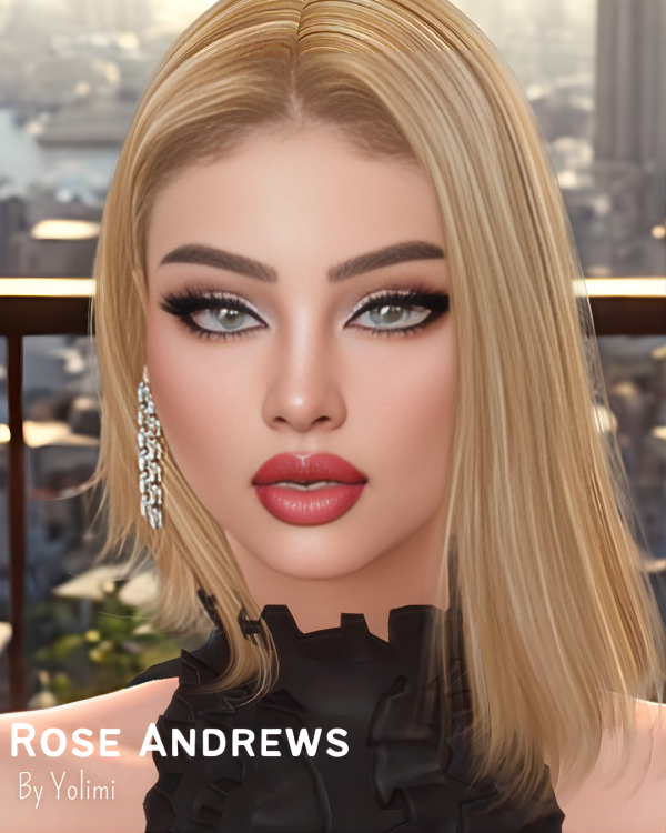Alpha Rose Andrews by yolimi - The Sims 4 Custom Content