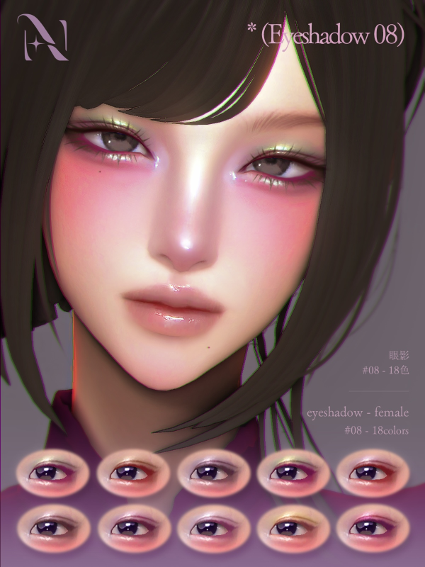 Mix Make up pack 260522 by simsfinds - The Sims 4 Custom Content