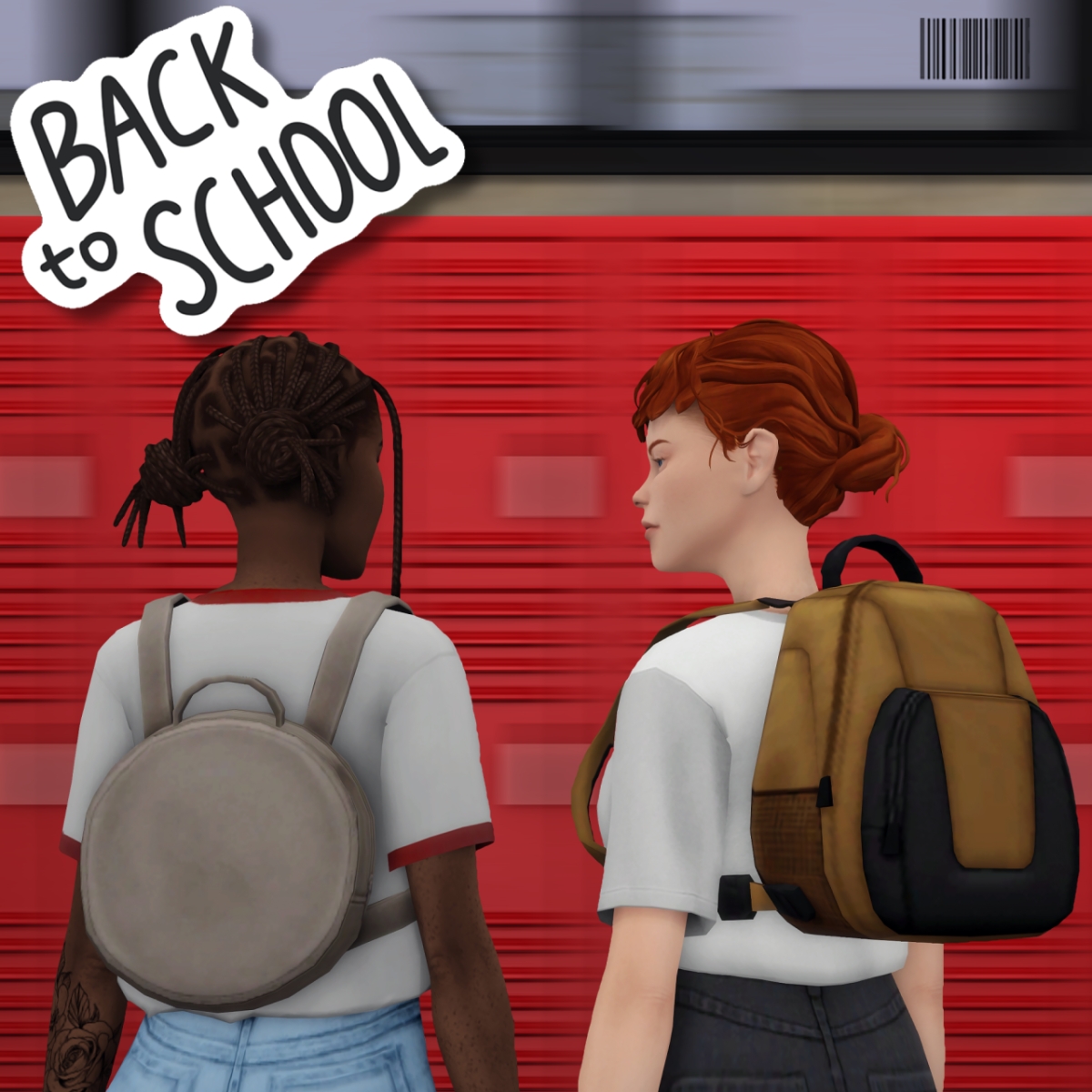 Maxis Match Back to School Set by simsfinds - The Sims 4 Custom Content