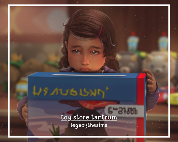 Mix toy store tantrum posepack by simsfinds - The Sims 4 Custom Content