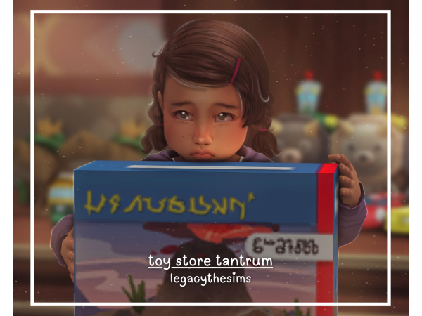 Mix toy store tantrum posepack by legacythesims - The Sims 4 Custom Content