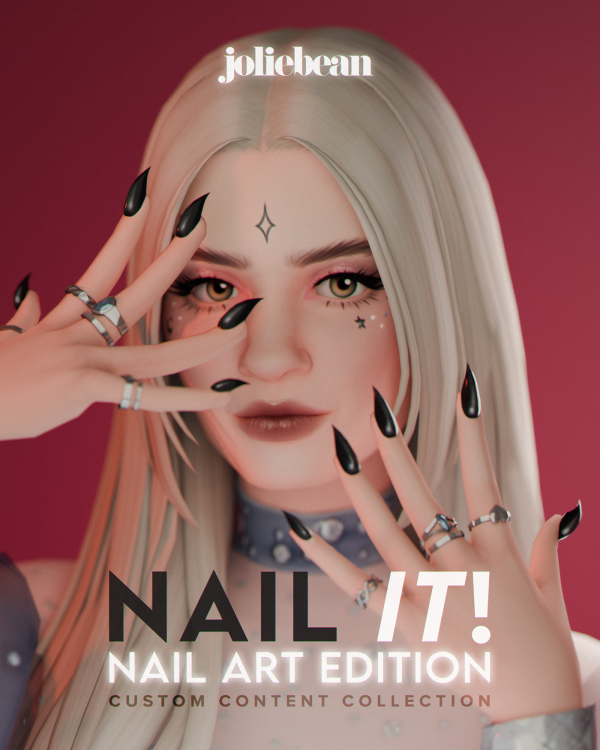 Maxis Match Nail It Nail Art Edition Collection by simsfinds - The Sims 4 Custom Content