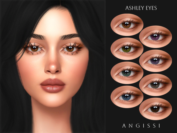 Alpha Ashley Eyes by ANGISSI - The Sims 4 Custom Content