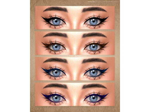 Alpha Eyeliner 44 HQ - The Sims 4 Custom Content