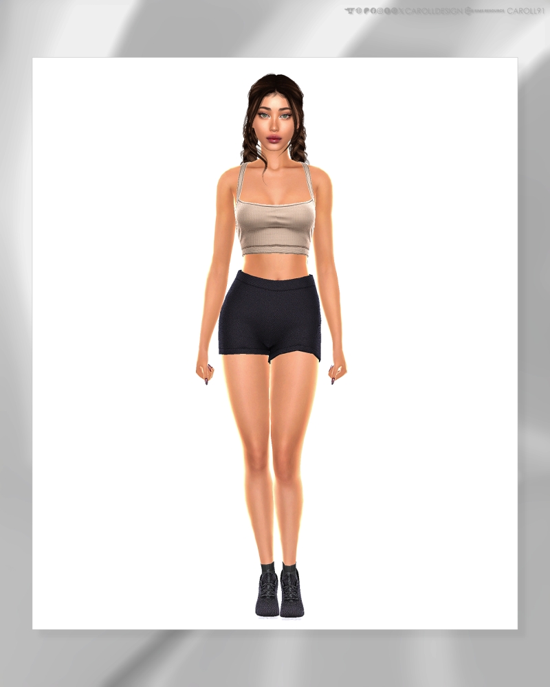 Alpha Freya Body Preset HQ by carolldesign - The Sims 4 Custom Content