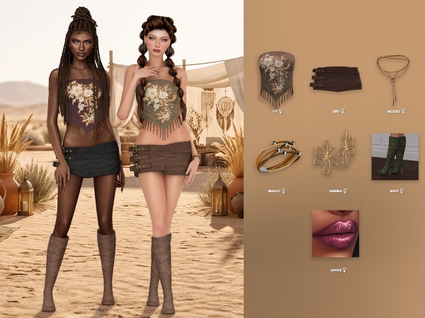 Alpha Sofie Lookbook - The Sims 4 Custom Content