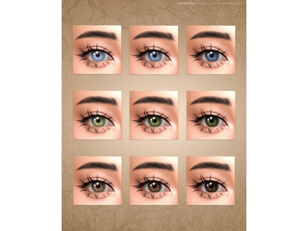 Alpha Eyes 140 Set HQ - The Sims 4 Custom Content