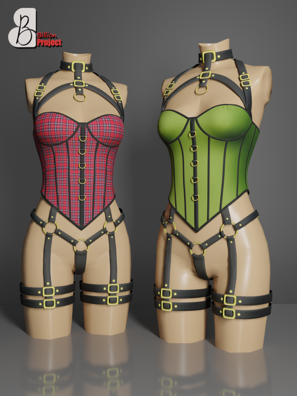 Alpha BillionProject Lailida Lingerie by billion_project666 - The Sims 4 Custom Content