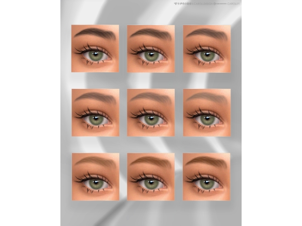Alpha Freya Brows HQ - The Sims 4 Custom Content