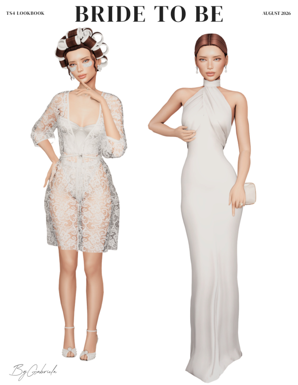 Mix Bride to Be by simsfinds - The Sims 4 Custom Content