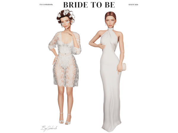 Mix Bride to Be by bygabriela - The Sims 4 Custom Content