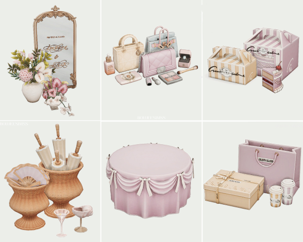 Maxis Match pretty in pink must haves sims 4 finds by simsfinds - The Sims 4 Custom Content