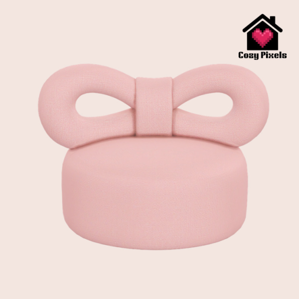 Maxis Match Bow Chair by simsfinds - The Sims 4 Custom Content