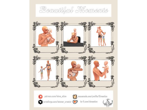 Mix Beautiful Moments - The Sims 4 Custom Content