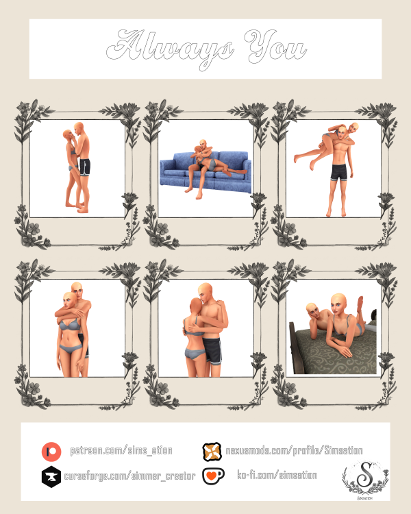 Mix Always You by simmer_creator - The Sims 4 Custom Content