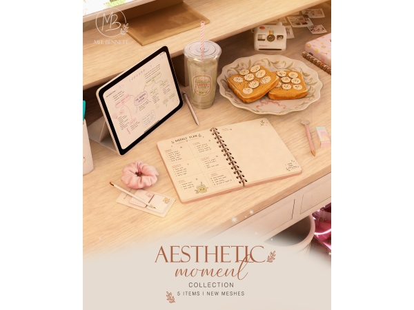 Mix Aesthetic Moment Collection - The Sims 4 Custom Content