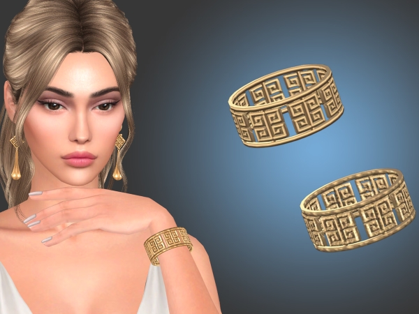 Alpha Noire Bracelet - The Sims 4 Custom Content