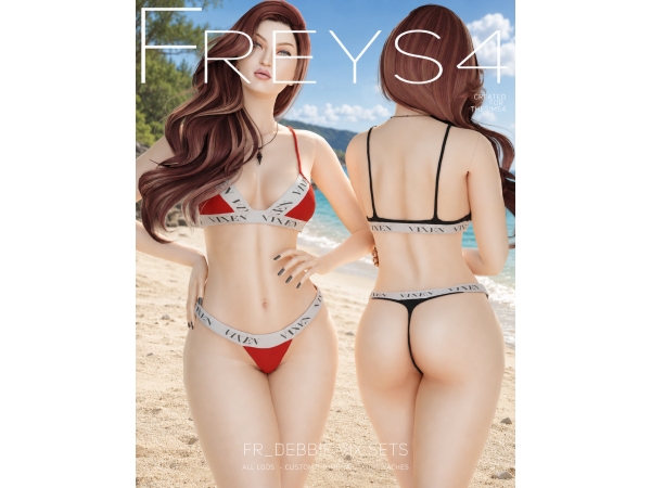 Alpha FR_Debbie Vix Sets - The Sims 4 Custom Content