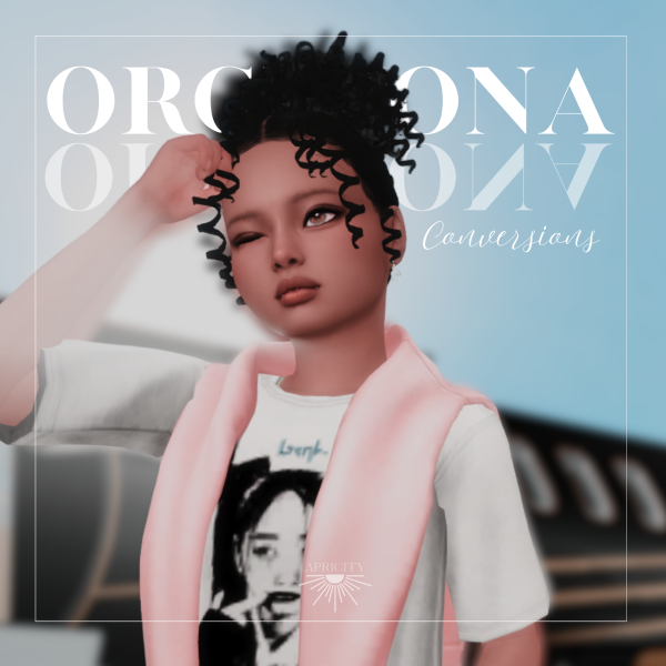 Maxis Match Orchiona Luccia Hair by simsfinds - The Sims 4 Custom Content