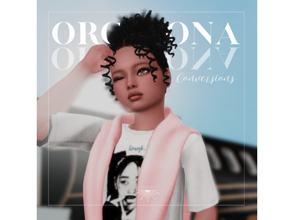 Maxis Match Orchiona Luccia Hair by apricitysims - The Sims 4 Custom Content