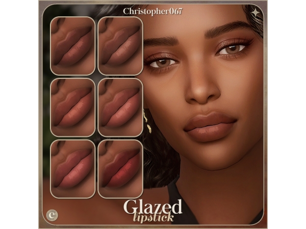 Glazed Lipstick - Ultra Glossy Contoured Lined Lip Gloss